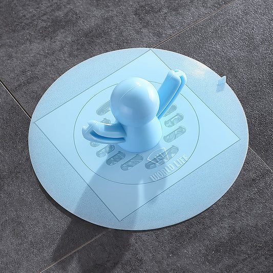 Frendorf | Blue Man Einfacher Silikon Abflussdeckel