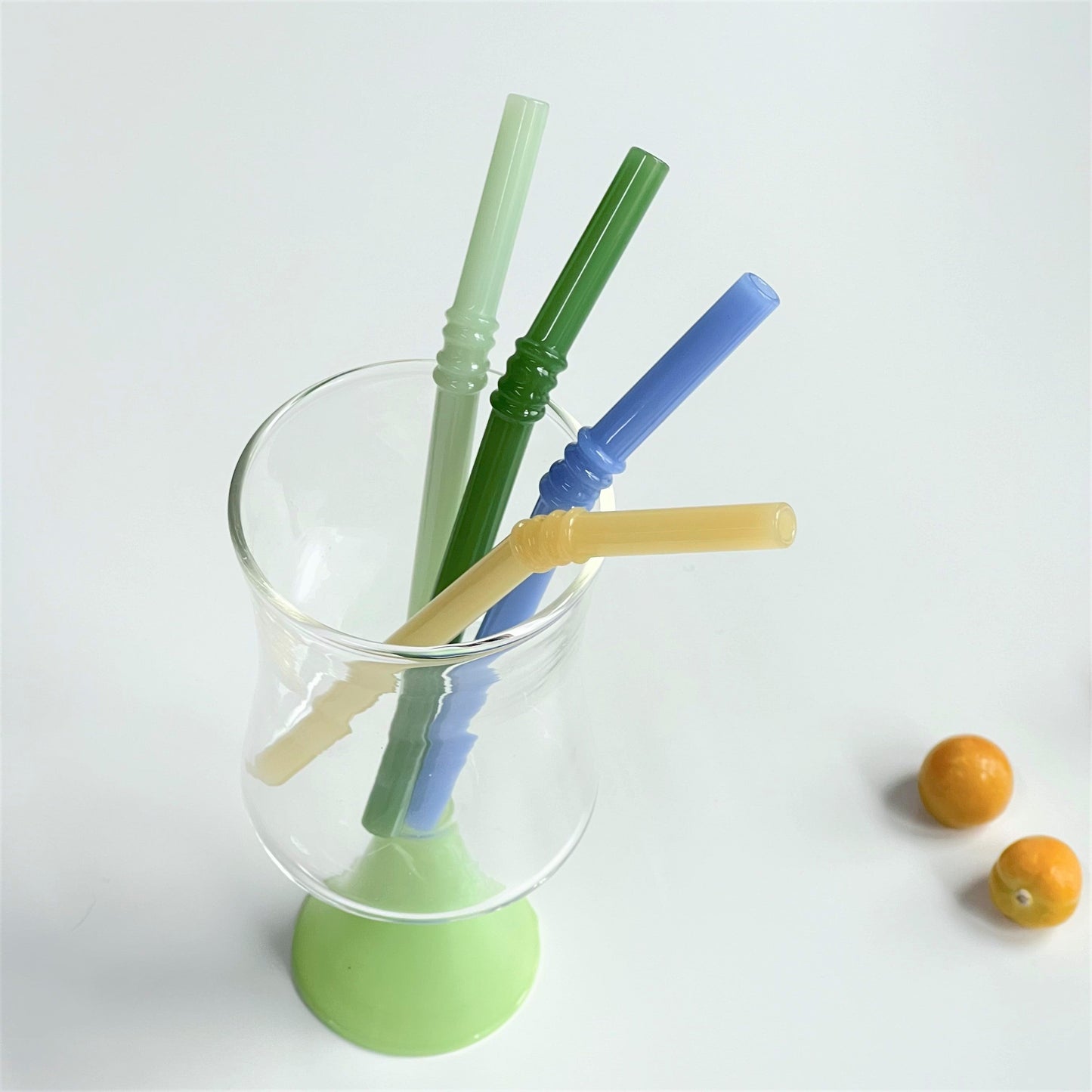 Glasstrohhalm - Set aus 4
