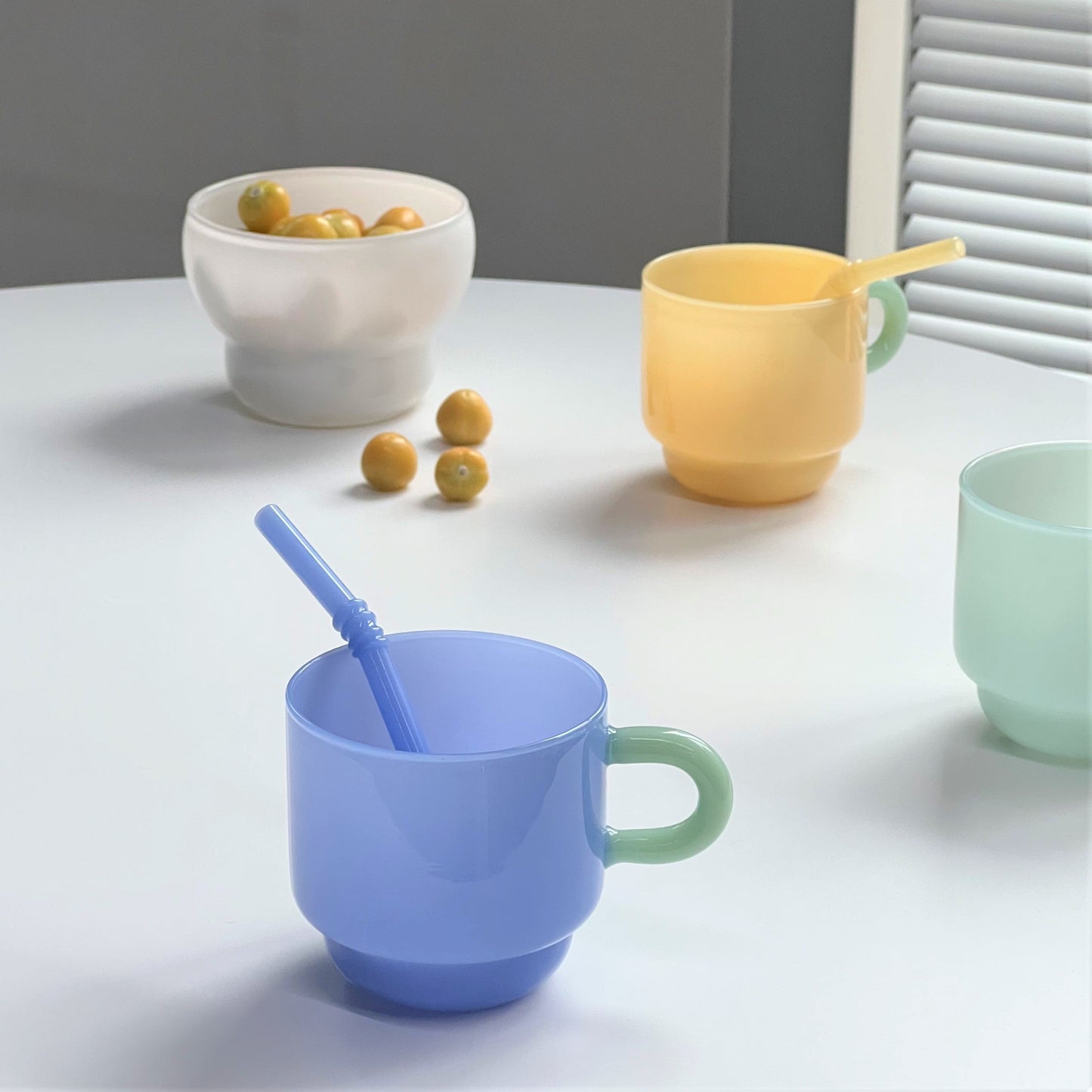Glasstrohhalm - Set aus 4