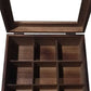 Large Grid Caddy Holz Tee Aufbewahrungsbox