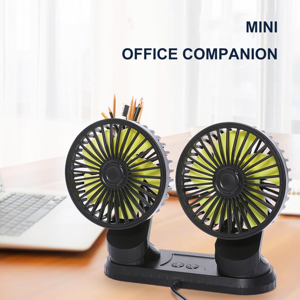 Frendorf | Auto Armaturenbrett Doppel-USB Kühlventilator