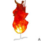 Schwebende Feuerball kreative Halloween Ornament Licht