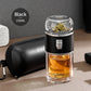 Doppelglas Tee-Infuser Thermosflasche