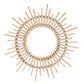 Boho Rattan Weiden Spiegel