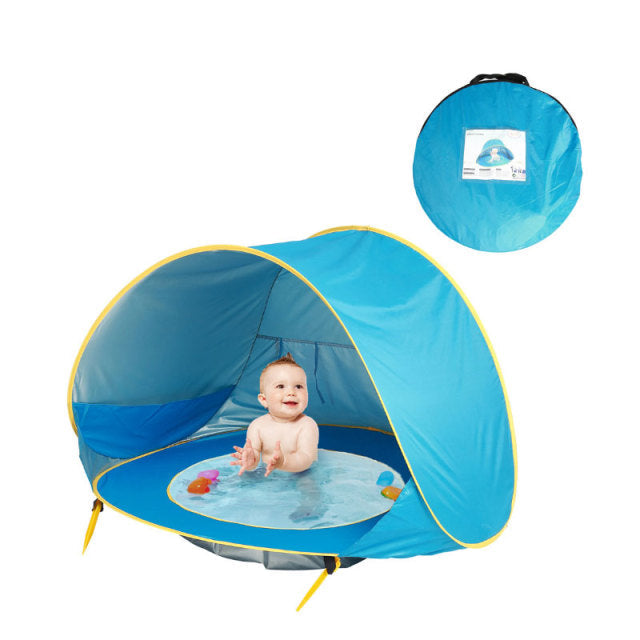 Frendorf | Babytent mit UV-Schutz und Mini-Pool – SunShell