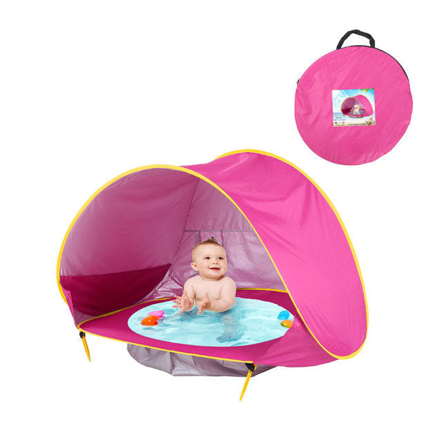 Frendorf | Babytent mit UV-Schutz und Mini-Pool – SunShell