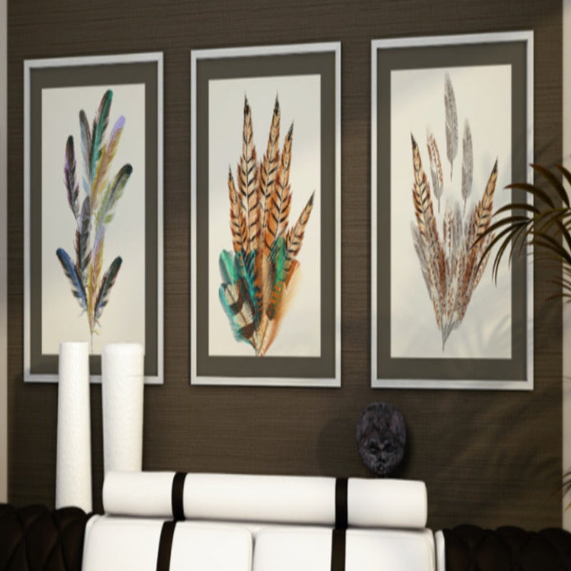 Feather Creative - Leinwand Wandkunst Gemälde