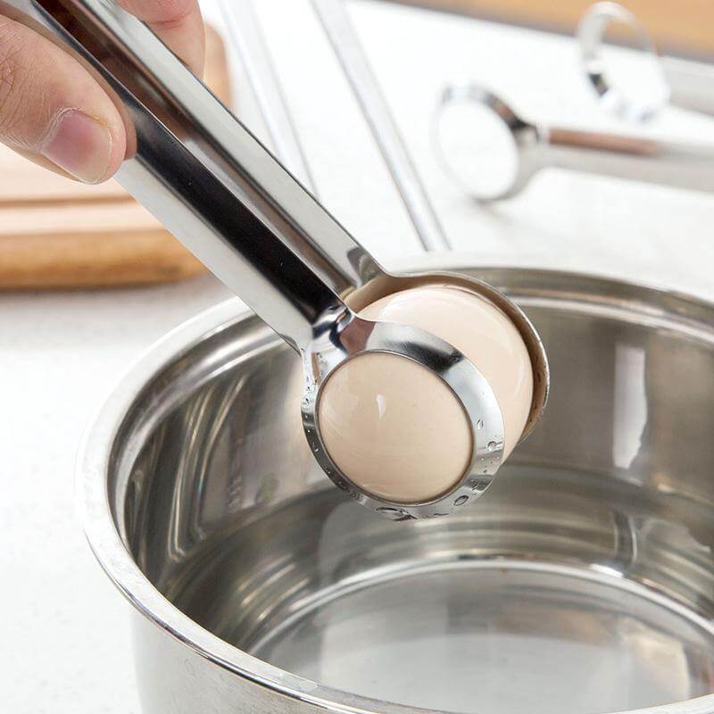 Frendorf | 2 Stück/Los Kreativer Edelstahl-Ei-Clip