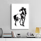 White And Black Chinese Style - Canvas Wall Art Painting