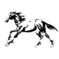 White And Black Chinese Style - Canvas Wall Art Painting