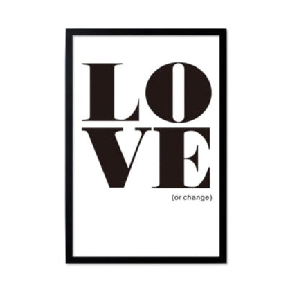 Modern Quotes Inspiring - Canvas Wall Art Painting