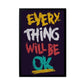 Modern Quotes Inspiring - Canvas Wall Art Painting