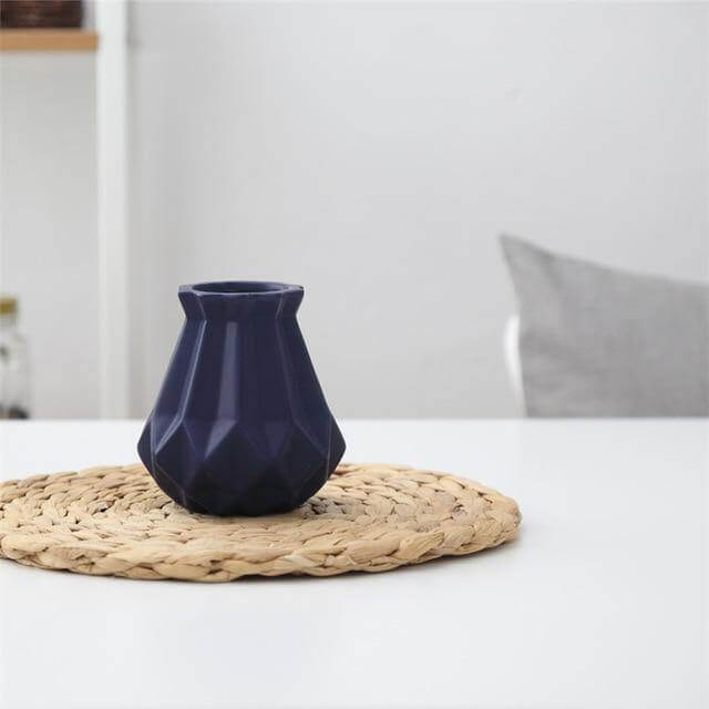 Frendorf | Modern Europa Kurz Matt Diamant Porzellan Keramik Vase