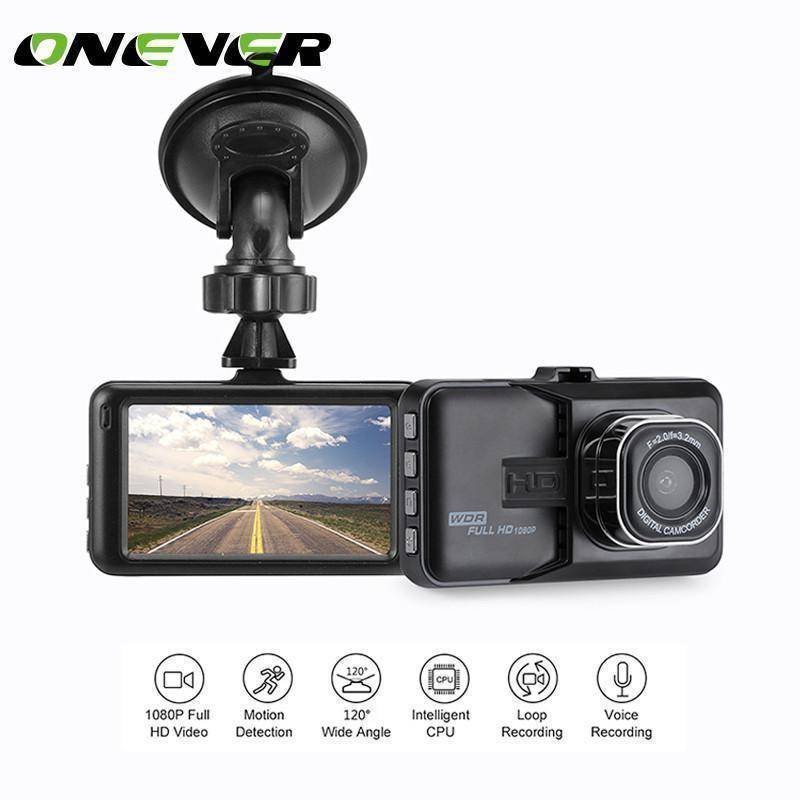 Frendorf | 1080P Mini 3 Zoll Auto DVR Kamera 360 Drehung DashCam DVR Video Recorder Unterstützung Bewegungserkennung/G-Sensor