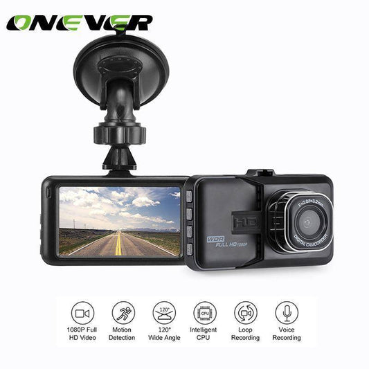 Frendorf | 1080P Mini 3 Zoll Auto DVR Kamera 360 Drehung DashCam DVR Video Recorder Unterstützung Bewegungserkennung/G-Sensor