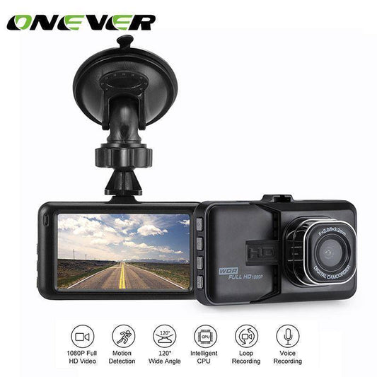 Frendorf | 3-Zoll Dash-Kamera Auto DVR Dash Cam Video Recorder HDMI HD 1080P Camcorder Nachtsicht Bewegungserkennung Schleifenaufzeichnung