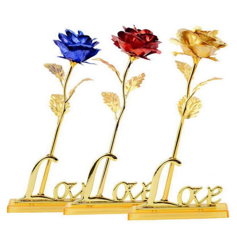 Frendorf | 24k vergoldete Rose | Inklusive Zertifikat und luxuriöser Geschenkbox
