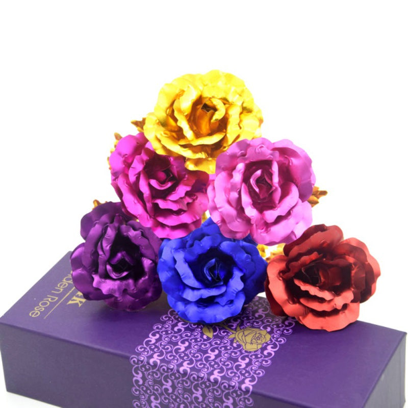 Frendorf | 24k vergoldete Rose | Inklusive Zertifikat und luxuriöser Geschenkbox