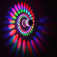 Frendorf | SwirlLume Moderne LED Deckenleuchte | Geschwungenes Design | Farbwechsel & Fernbedienung