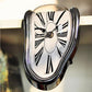 Frendorf | TimeFlow Schmelzende Wanduhr | Dali-inspiriertes Design | Moderne Kunstuhr | Deko für Zuhause