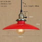 Retro-inspirierte farbenfrohe Eisen-Hängeleuchte mit moderner LED