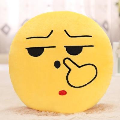 Vollständiges Emoji-Set Kissen