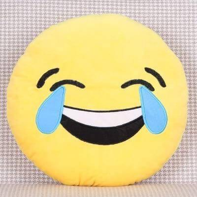 Vollständiges Emoji-Set Kissen