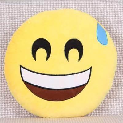 Vollständiges Emoji-Set Kissen