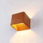 Frendorf | LumiBloc LED Wandlampe | Up & Down Licht | Modernes Würfel-Design | Holz & Farbvarianten
