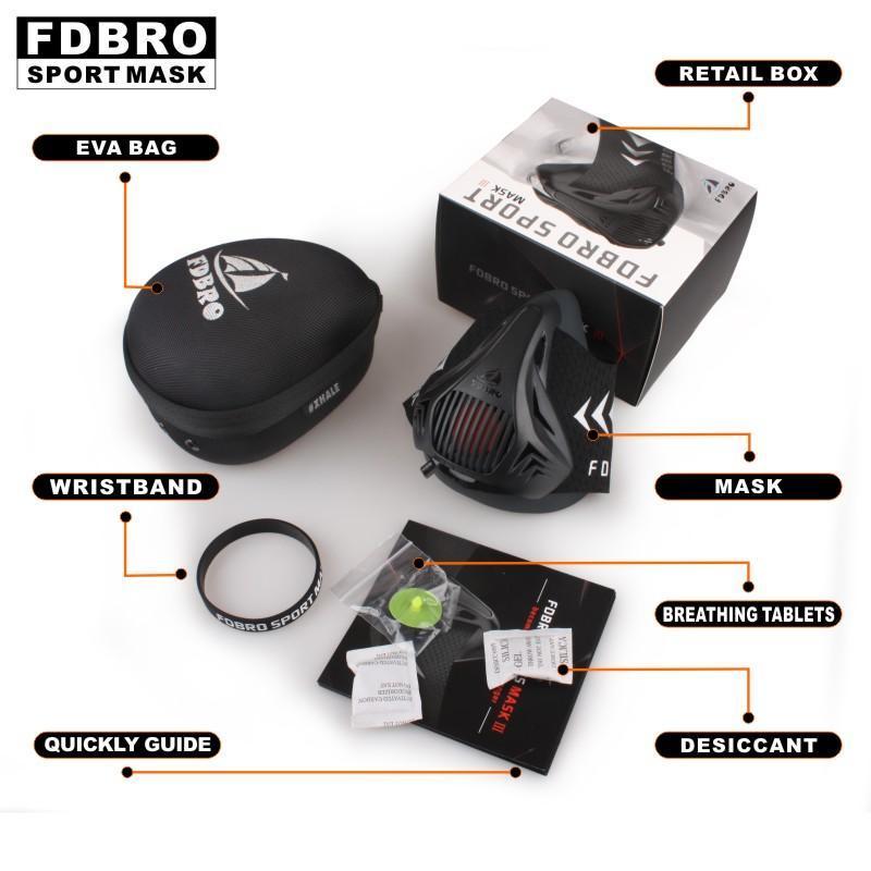 Frendorf | #1 Bestes Phantom Sports Trainings-Fitness-Maske für Höhentraining