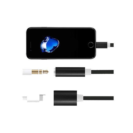 Frendorf | 2 in 1 Kopfhörer- und Lightning-Adapter für iPhone