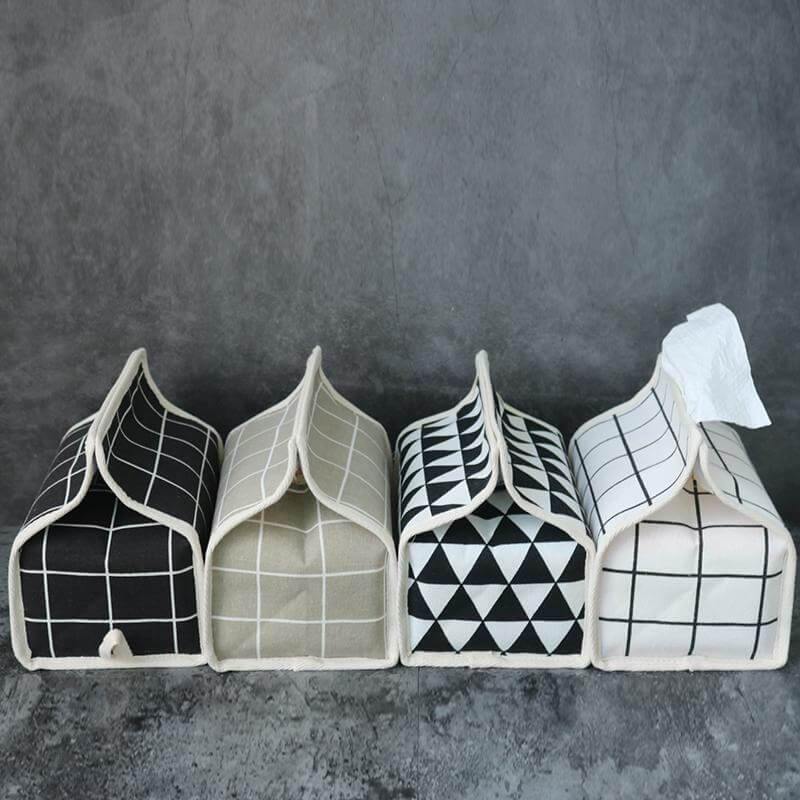 Japan Stil Baumwolle Leinen Taschentuchhalter