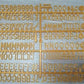 Frendorf | LettraGlow Premium Buchstabenbrett | Personalisierte Botschaften | Vintage Letter Board für Zuhause & Büro