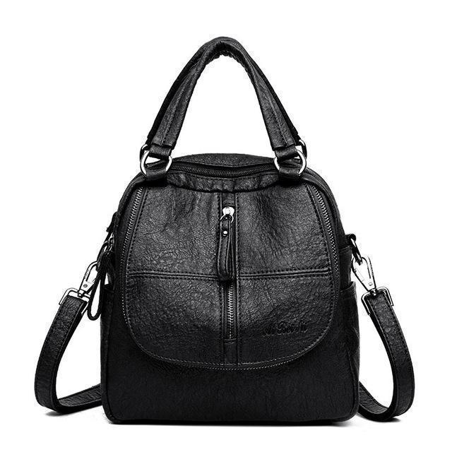 Frendorf | Fashion Leder Mehrzweck Rucksack Schulter Handtasche