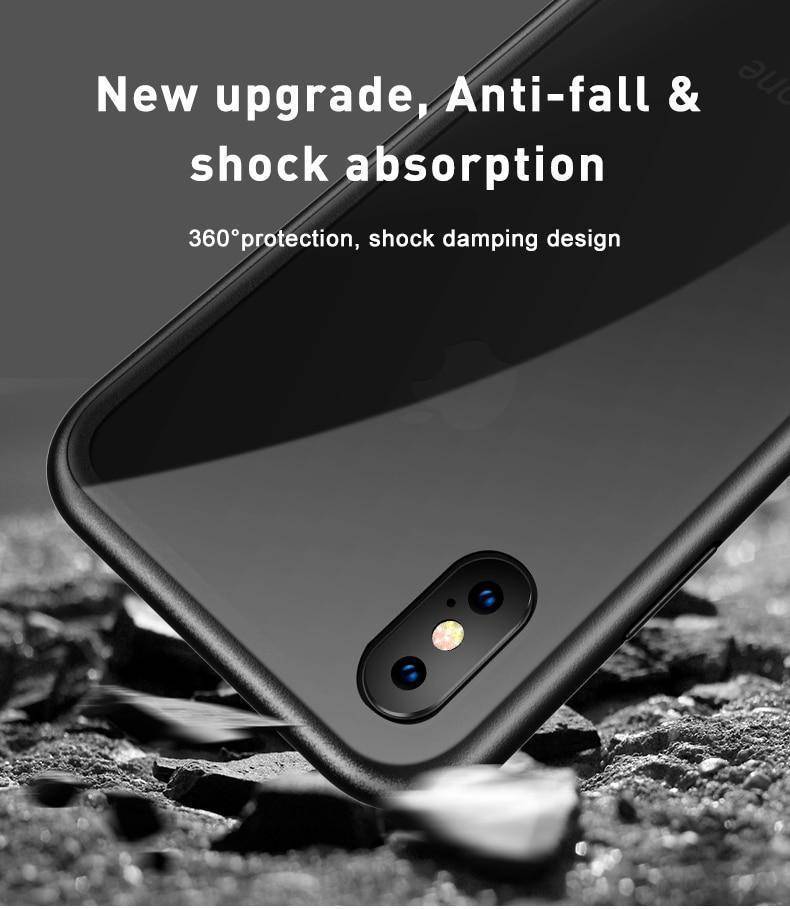 Frendorf | 2019 Neue magnetische Absorptions-Glasabdeckung für iPhone