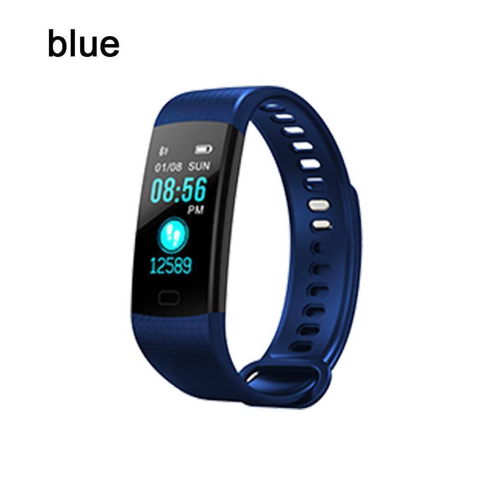 Frendorf | Bluetooth Smart-Armbanduhr für Android IOS Schlafüberwachung Farbarmband OLED IP65 Stoppuhr Blutdruck