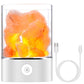 Himalayan Salt Schreibtischlampe & Luftreiniger Weiß