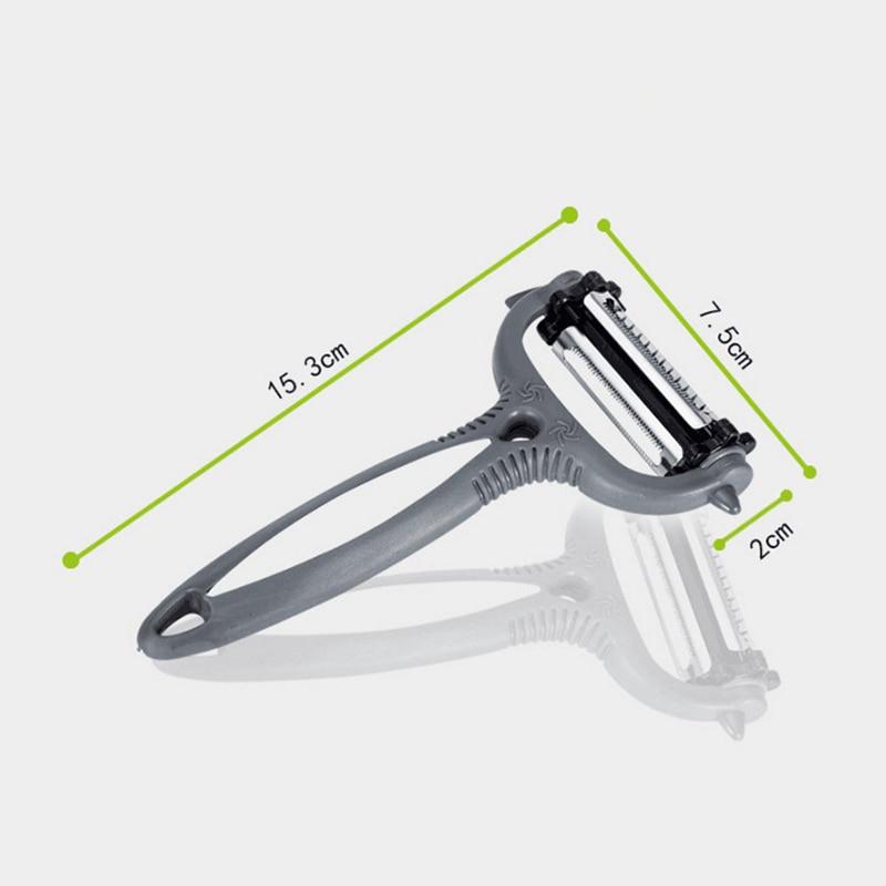 Frendorf | Multi-Zweck Obst- und Gemüse-Schäler & Reibe