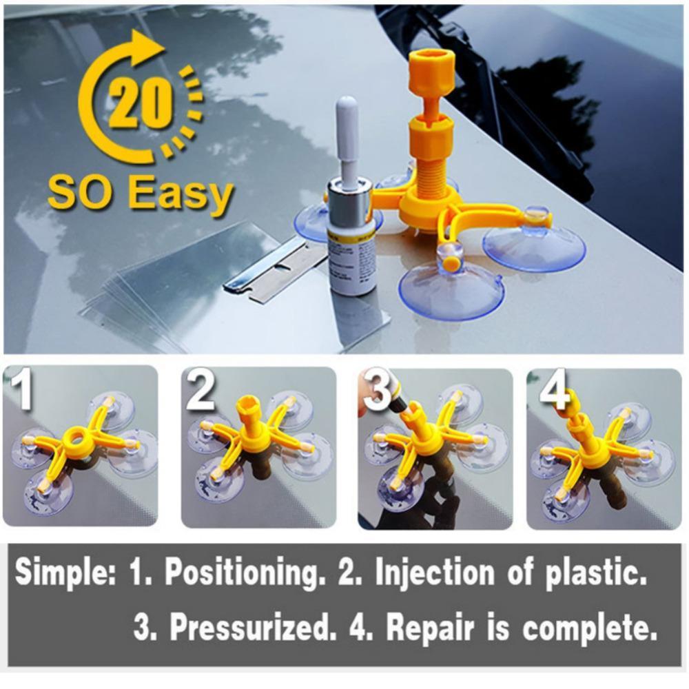 Frendorf | Beschädigte Glasreparaturset