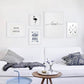 Nordic Abstract Wild und Free Arrow - Leinwand Wandkunst Malerei