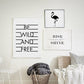 Nordic Abstract Wild und Free Arrow - Leinwand Wandkunst Malerei