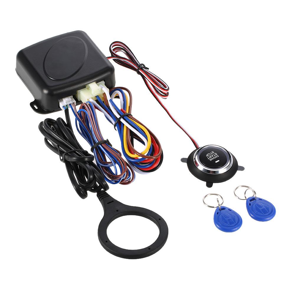 Frendorf | Auto Autoalarm & Druckknopfstart-Schlüsselloses Zugangssystem