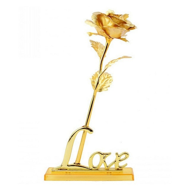 Frendorf | 24k vergoldete Rose | Inklusive Zertifikat und luxuriöser Geschenkbox