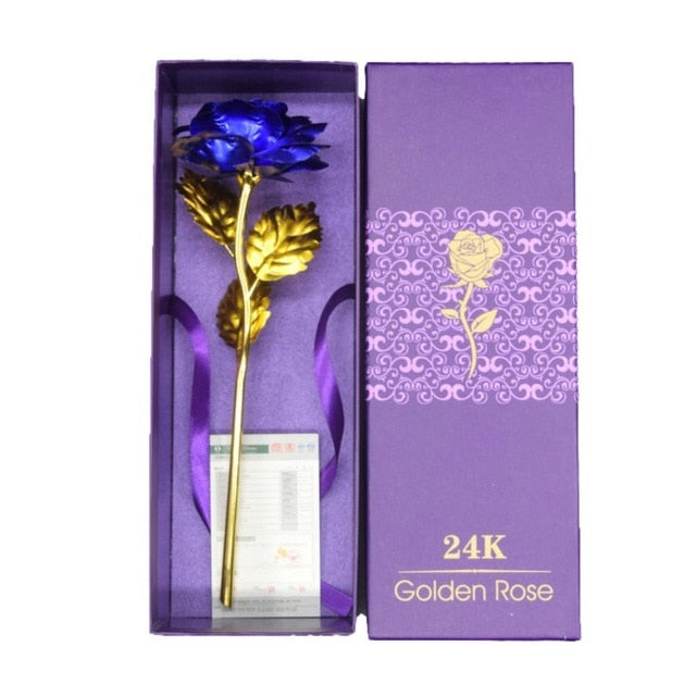 Frendorf | 24k vergoldete Rose | Inklusive Zertifikat und luxuriöser Geschenkbox