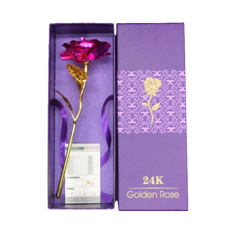 Frendorf | 24k vergoldete Rose | Inklusive Zertifikat und luxuriöser Geschenkbox