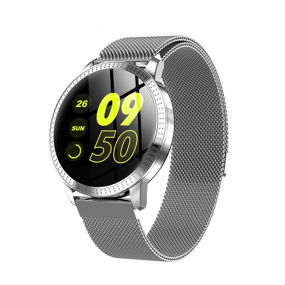 Frauen Smartwatch mit Bluetooth – Kompatibel mit Android & iOS, Wasserdicht & Leicht