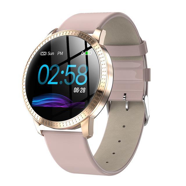 Frauen Smartwatch mit Bluetooth – Kompatibel mit Android & iOS, Wasserdicht & Leicht