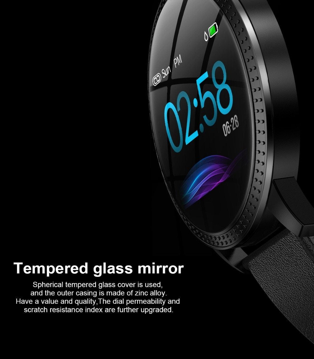 Frauen Smartwatch mit Bluetooth – Kompatibel mit Android & iOS, Wasserdicht & Leicht