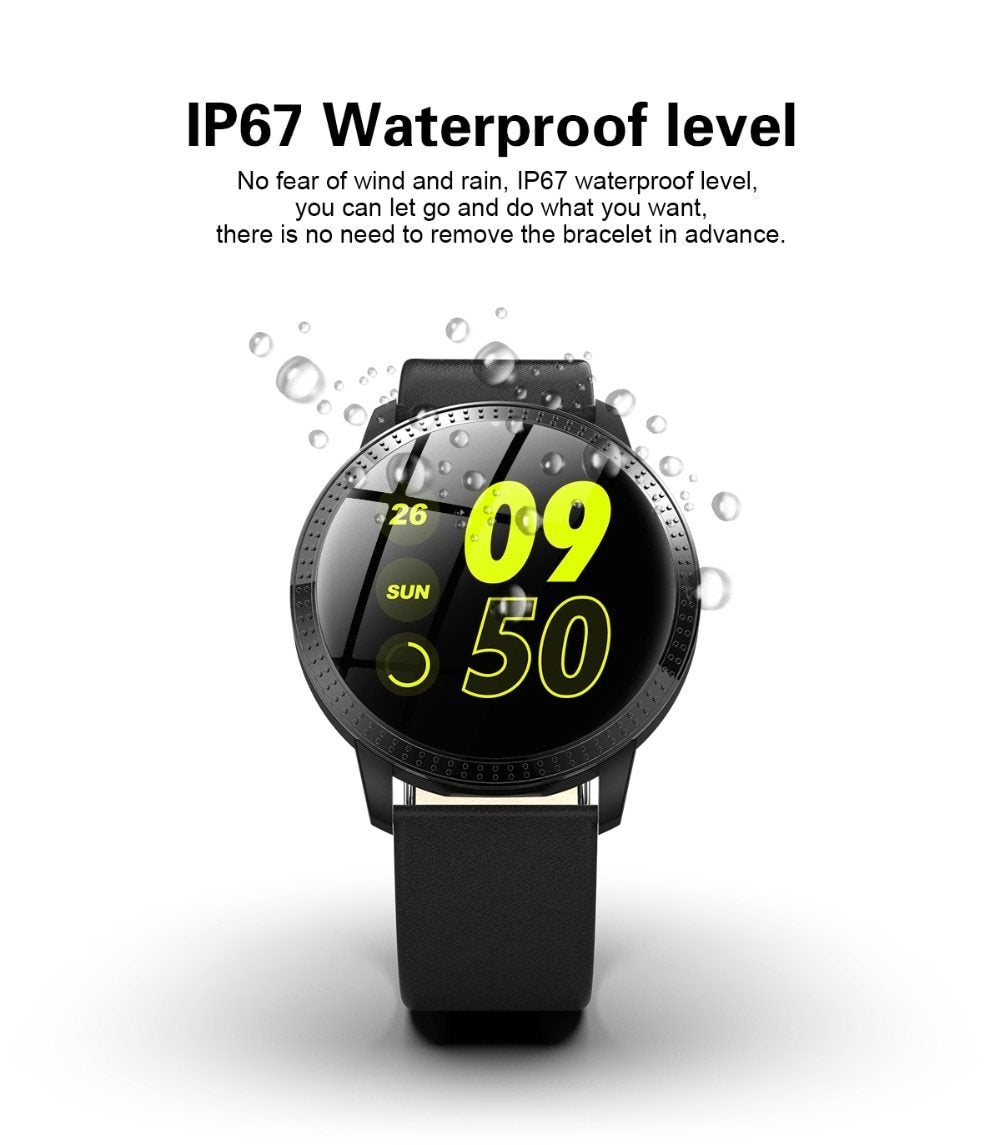 Frauen Smartwatch mit Bluetooth – Kompatibel mit Android & iOS, Wasserdicht & Leicht