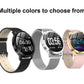 Frauen Smartwatch mit Bluetooth – Kompatibel mit Android & iOS, Wasserdicht & Leicht